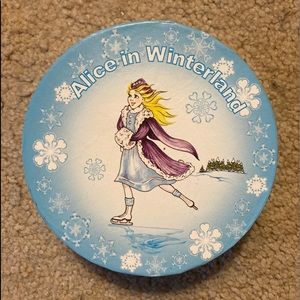 Alice in Winterland Ceramic Coasters, S/4